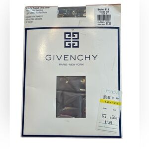 Givenchy French Ultra Sheer Tights in Silver Fox